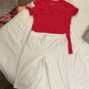 Tommy Bahama White capris